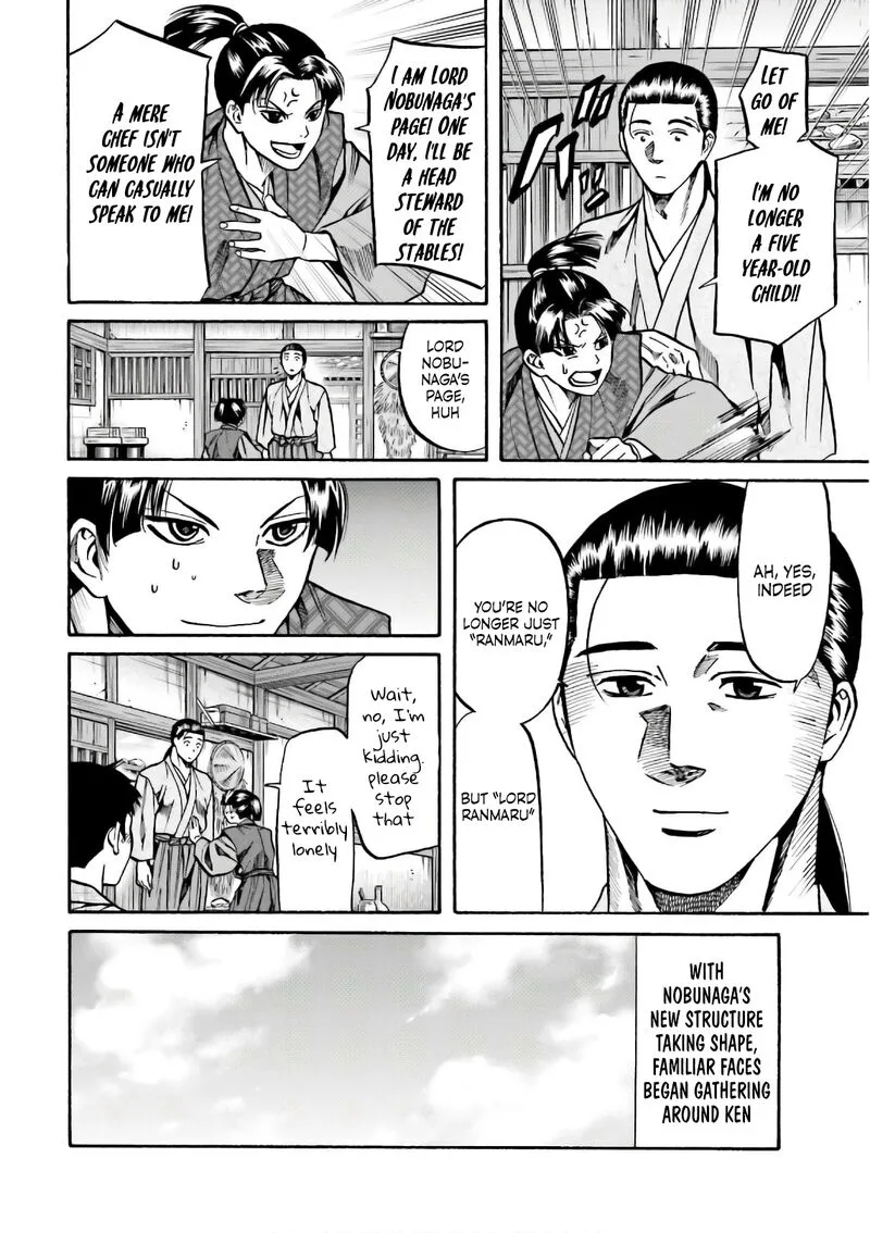 Nobunaga no Chef Chapter 192 page 12