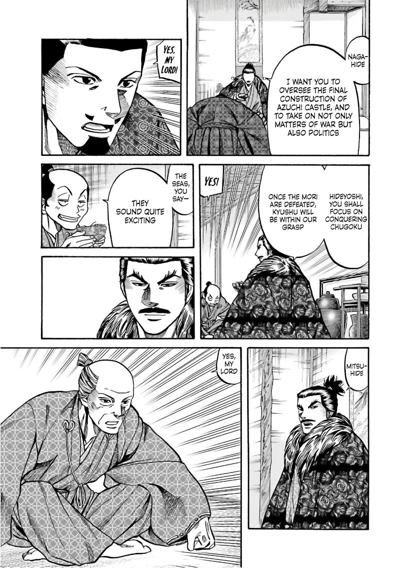 Nobunaga no Chef Chapter 193 page 21