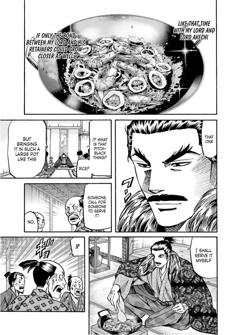 Nobunaga no Chef Chapter 193 page 19