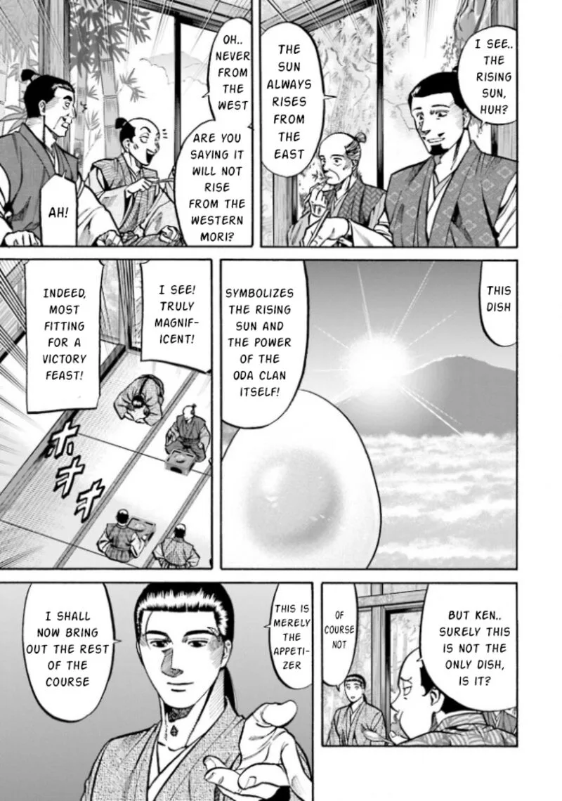 Nobunaga no Chef Chapter 208 page 15