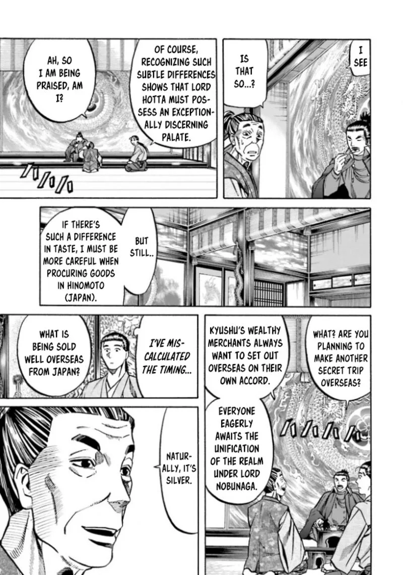 Nobunaga no Chef Chapter 210 page 12