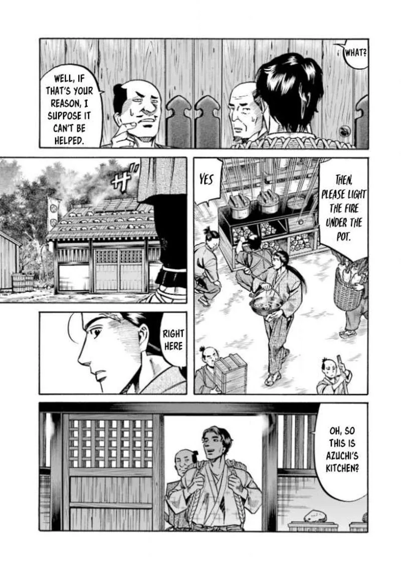 Nobunaga no Chef Chapter 211 page 22