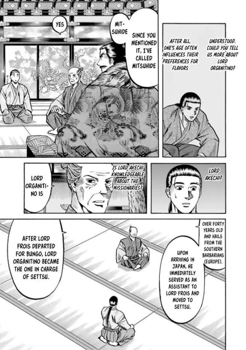 Nobunaga no Chef Chapter 211 page 14