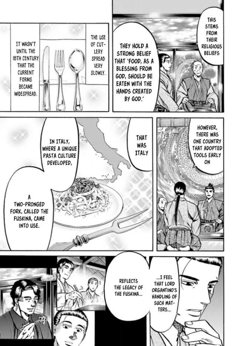 Nobunaga no Chef Chapter 213 page 10