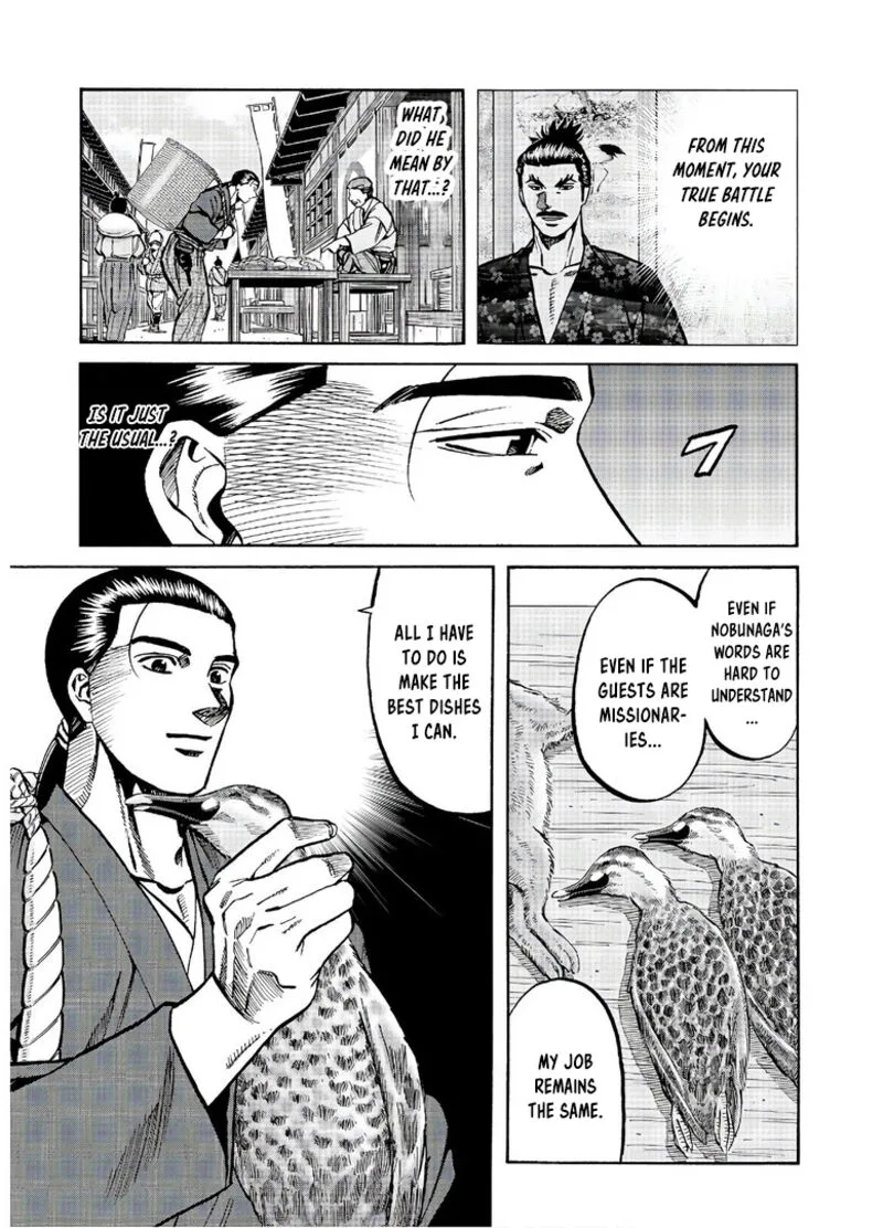 Nobunaga no Chef Chapter 239 page 22