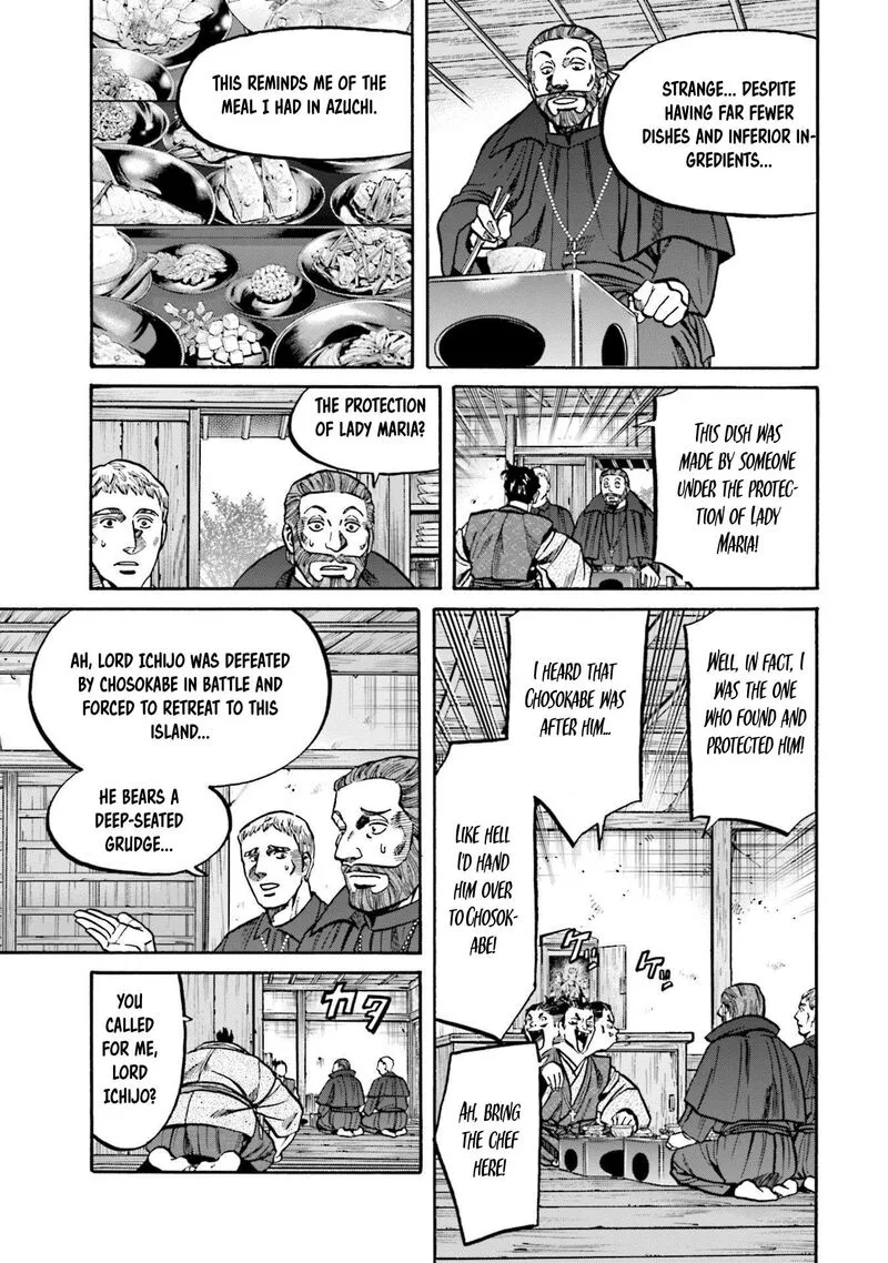 Nobunaga no Chef Chapter 253 page 22