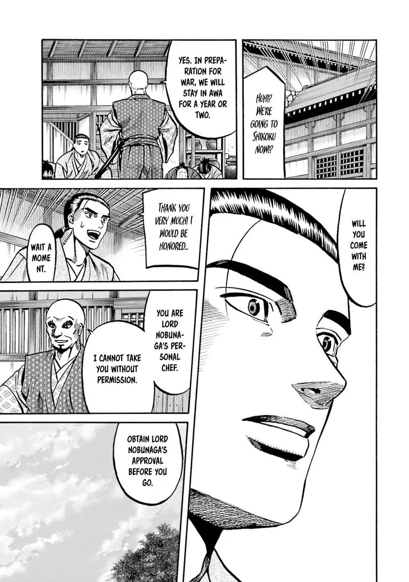 Nobunaga no Chef Chapter 253 page 16