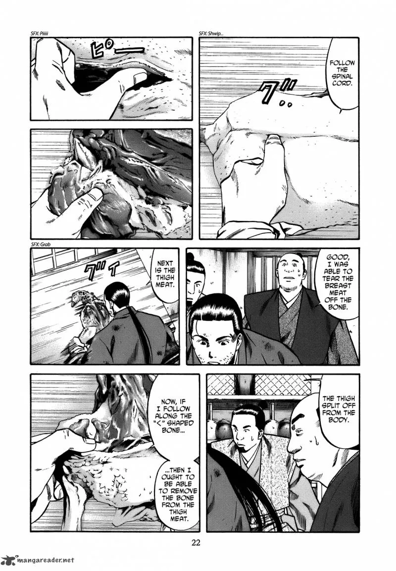 Nobunaga no Chef Chapter 26 page 22