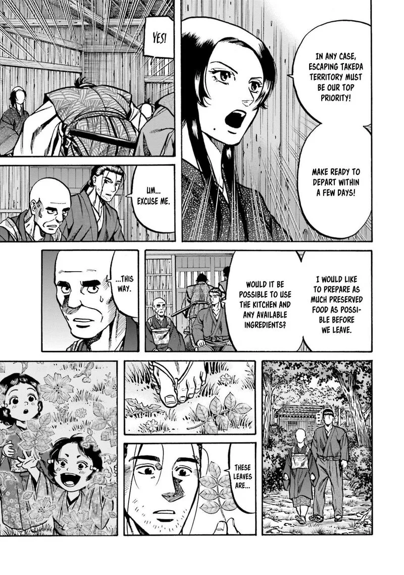 Nobunaga no Chef Chapter 264 page 15