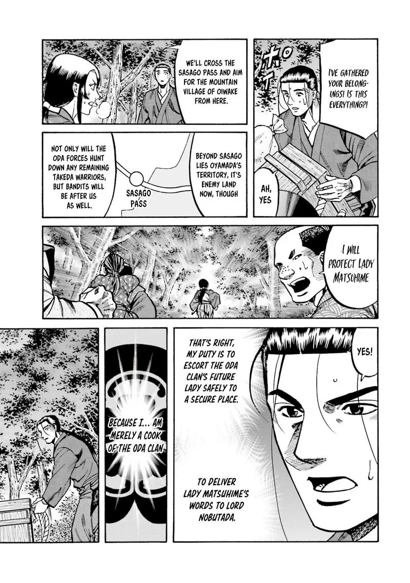Nobunaga no Chef Chapter 267 page 19