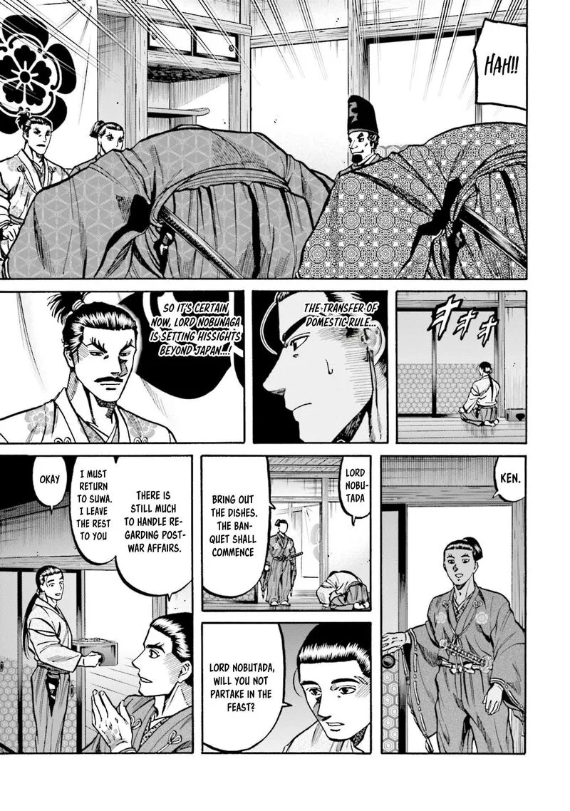 Nobunaga no Chef Chapter 270 page 12