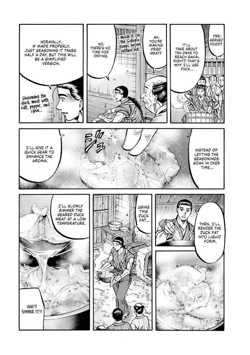 Nobunaga no Chef Chapter 282 page 8