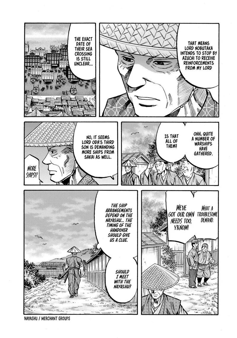 Nobunaga no Chef Chapter 284 page 9