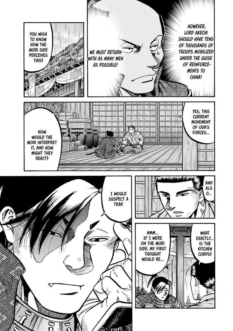 Nobunaga no Chef Chapter 287 page 9