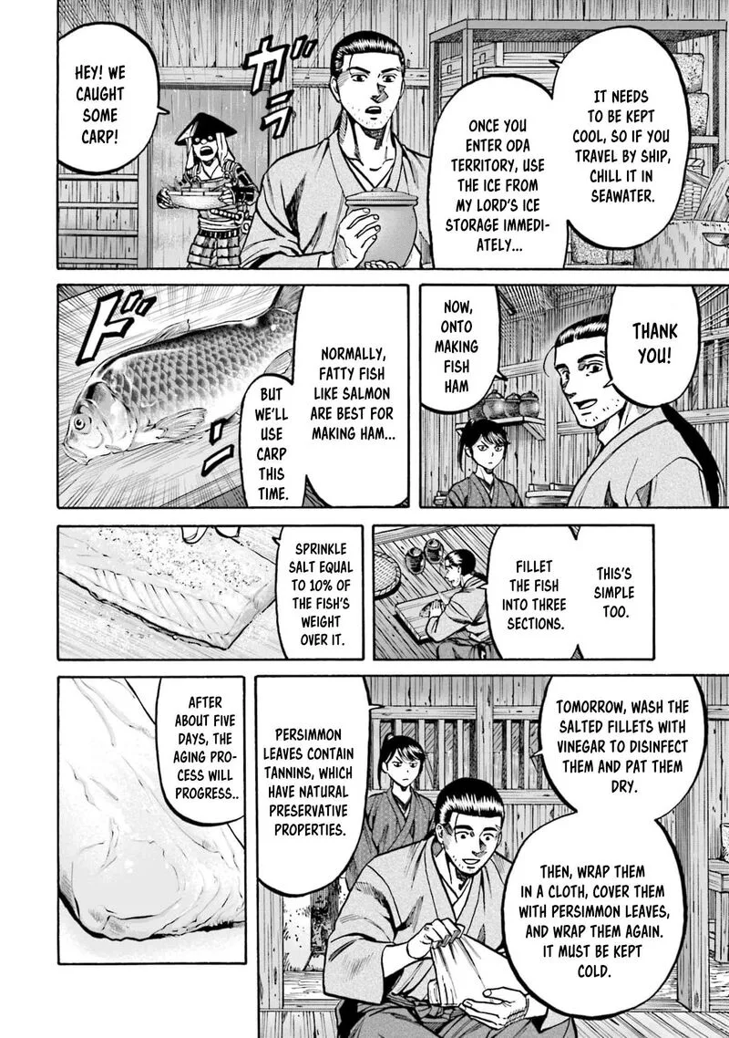 Nobunaga no Chef Chapter 288 page 10