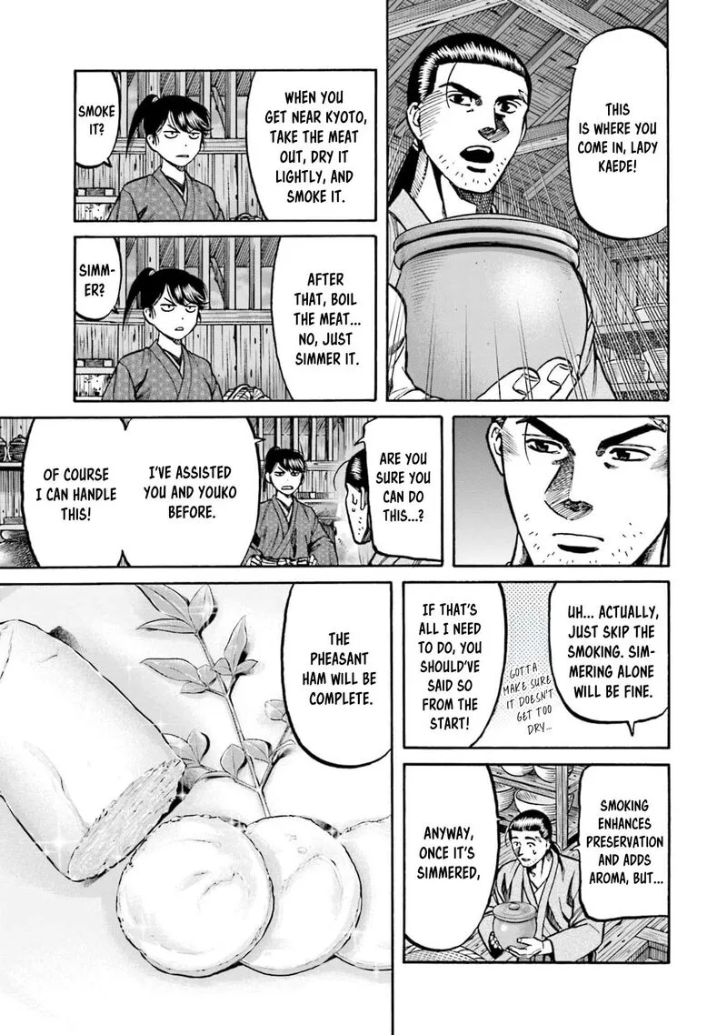 Nobunaga no Chef Chapter 288 page 9