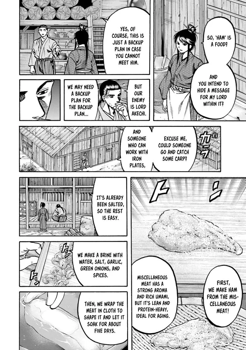 Nobunaga no Chef Chapter 288 page 8