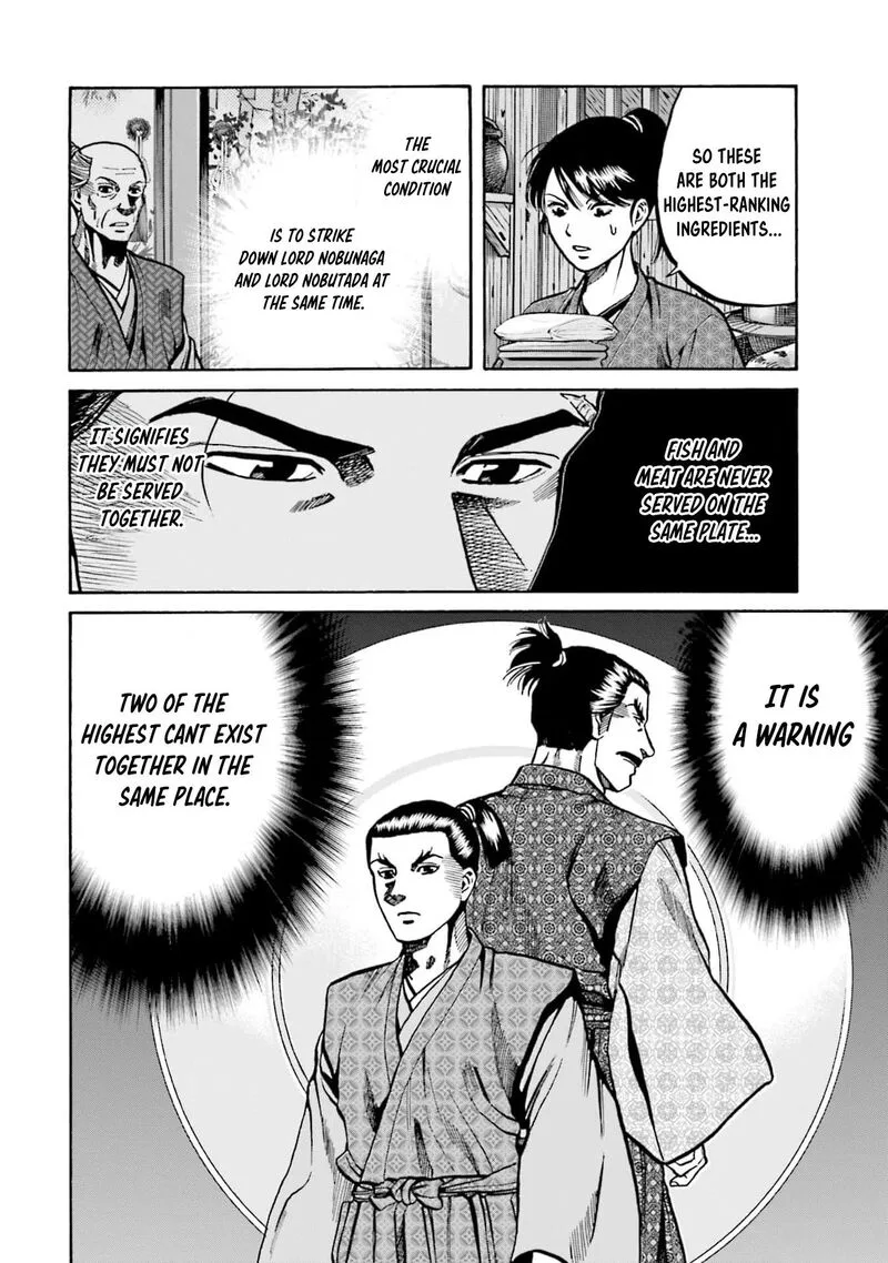 Nobunaga no Chef Chapter 288 page 14