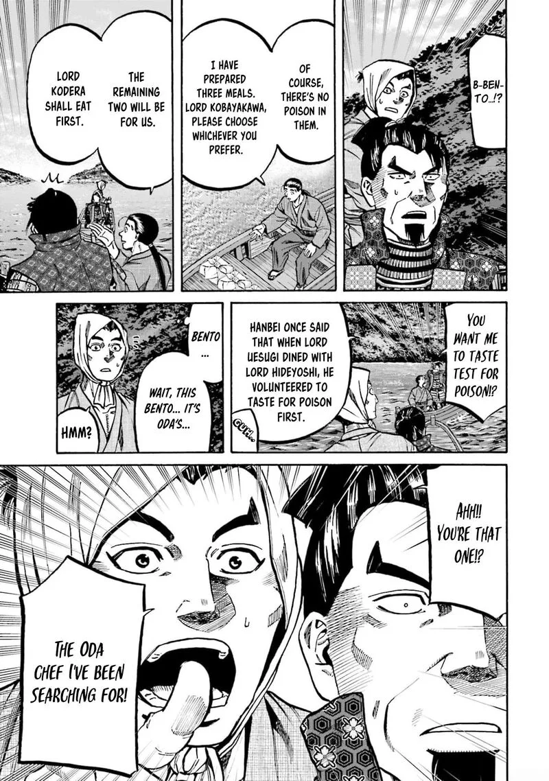 Nobunaga no Chef Chapter 290 page 15