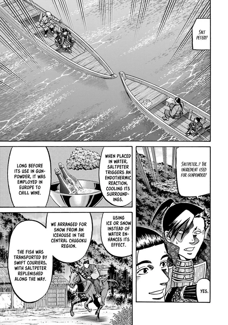 Nobunaga no Chef Chapter 291 page 9