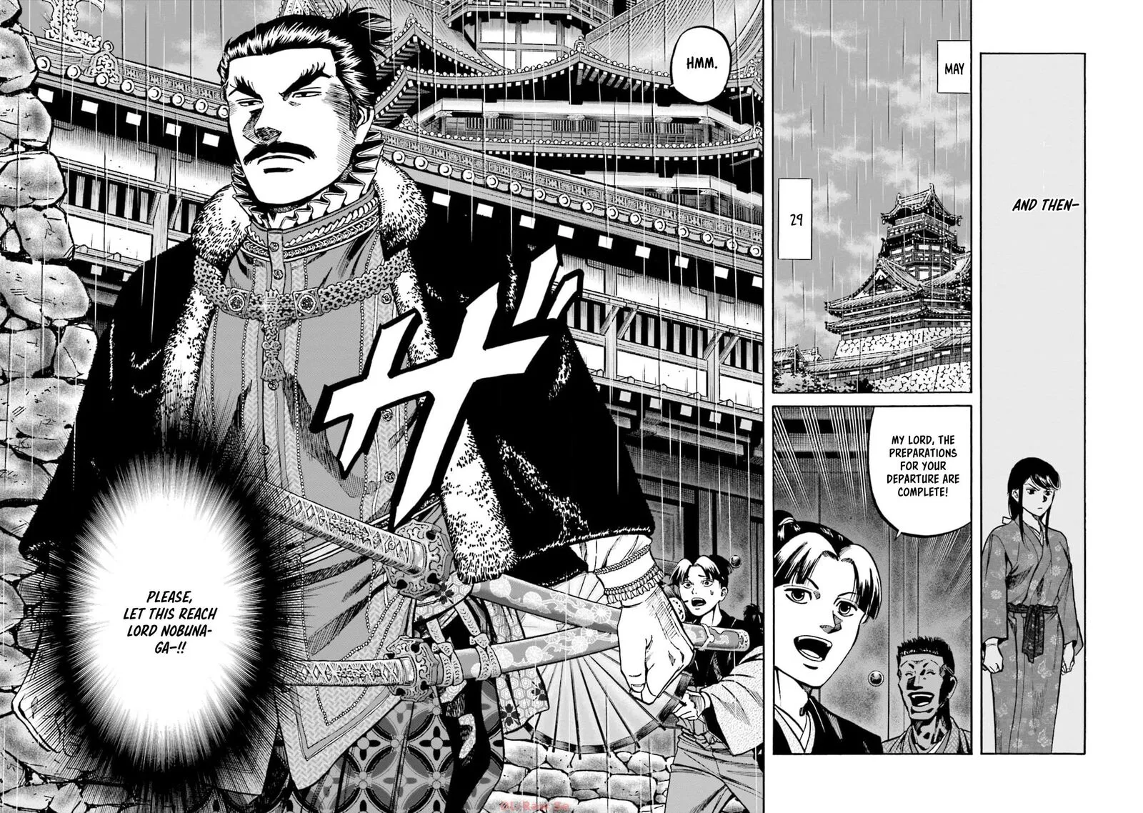 Nobunaga no Chef Chapter 293 page 19