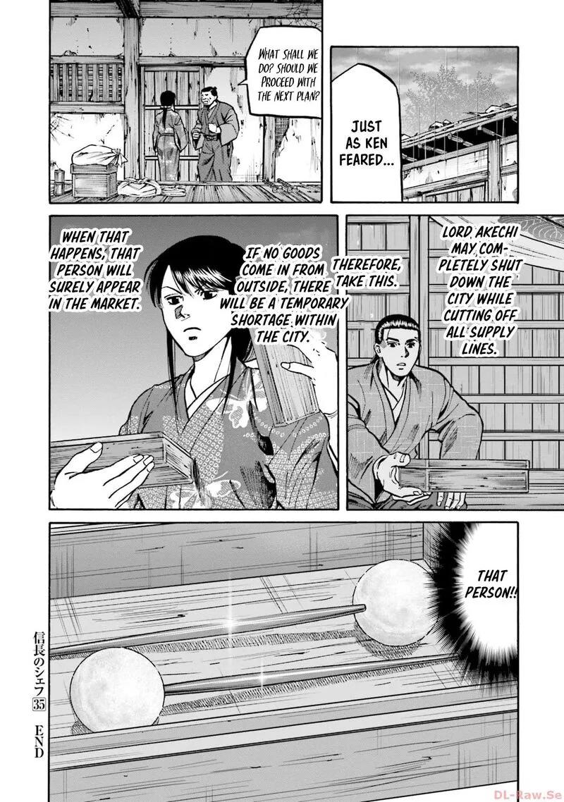 Nobunaga no Chef Chapter 293 page 20