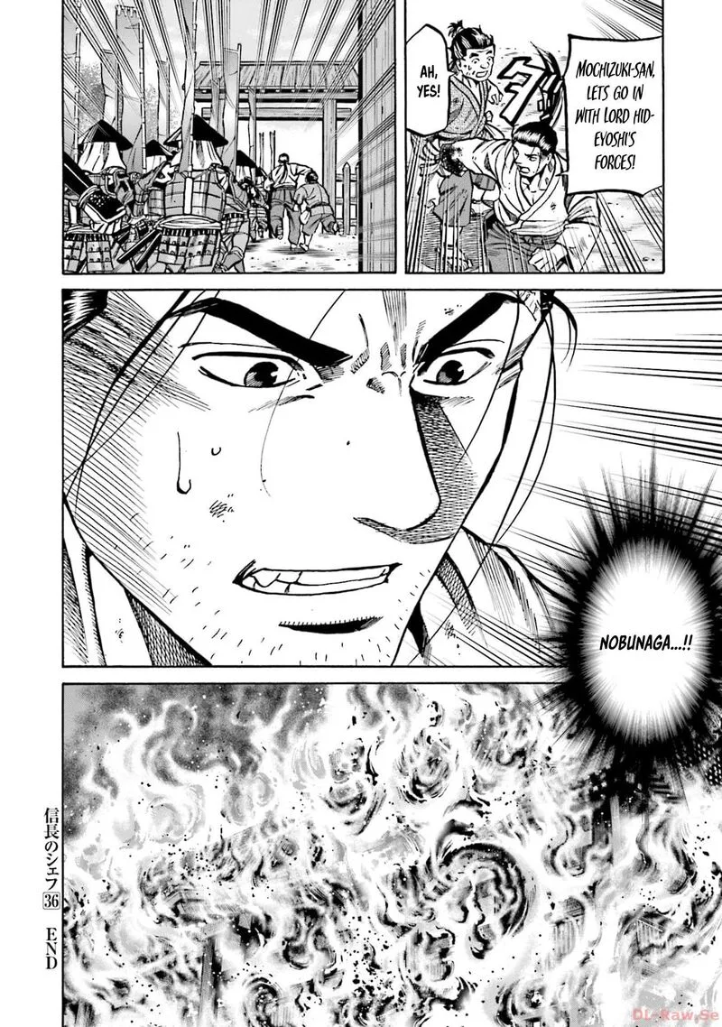 Nobunaga no Chef Chapter 301 page 22