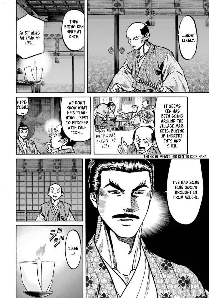 Nobunaga no Chef Chapter 309 page 14
