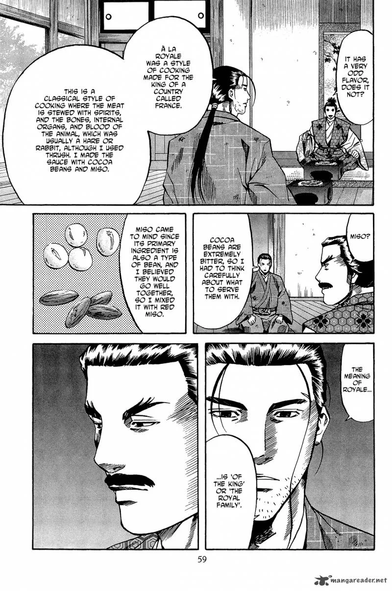 Nobunaga no Chef Chapter 46 page 14