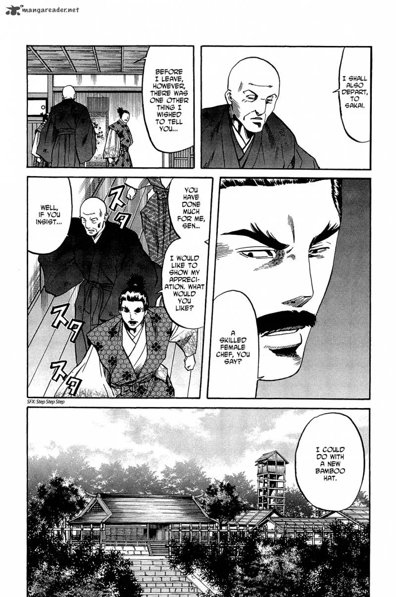 Nobunaga no Chef Chapter 46 page 19