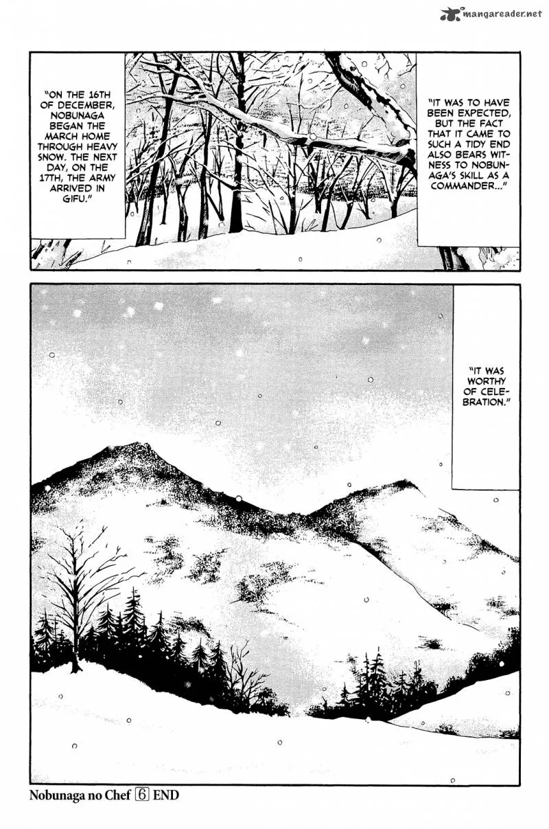 Nobunaga no Chef Chapter 52 page 21
