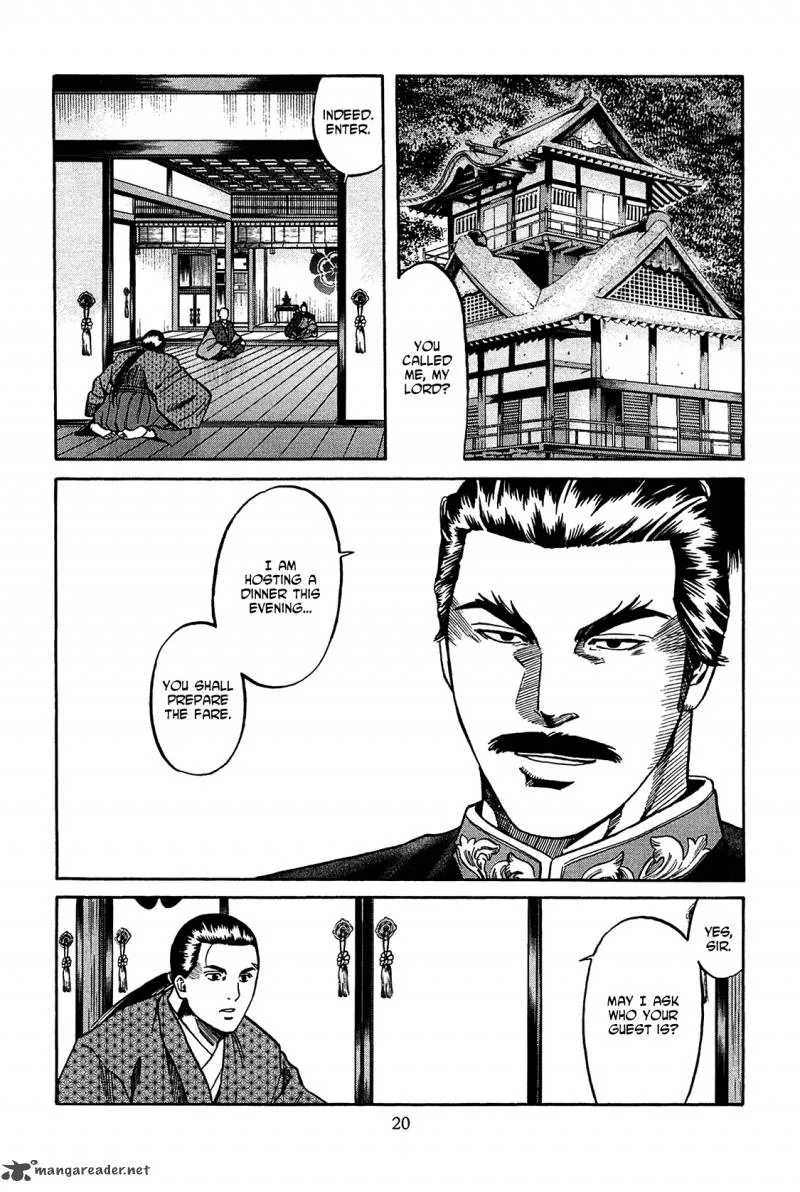Nobunaga no Chef Chapter 53 page 21