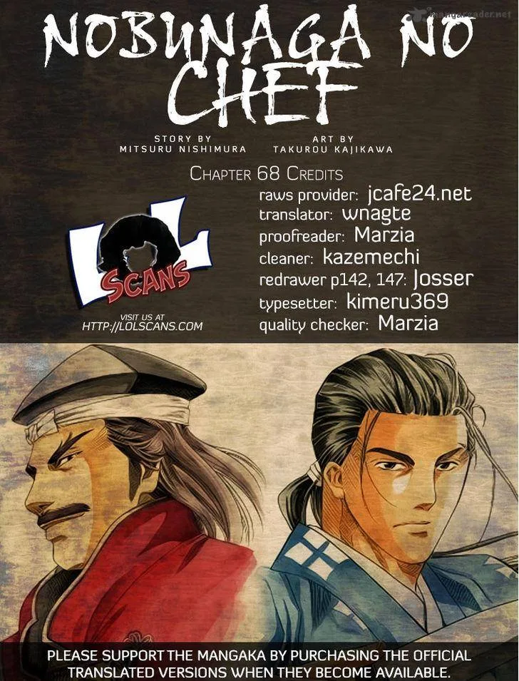 Nobunaga no Chef Chapter 68 page 1