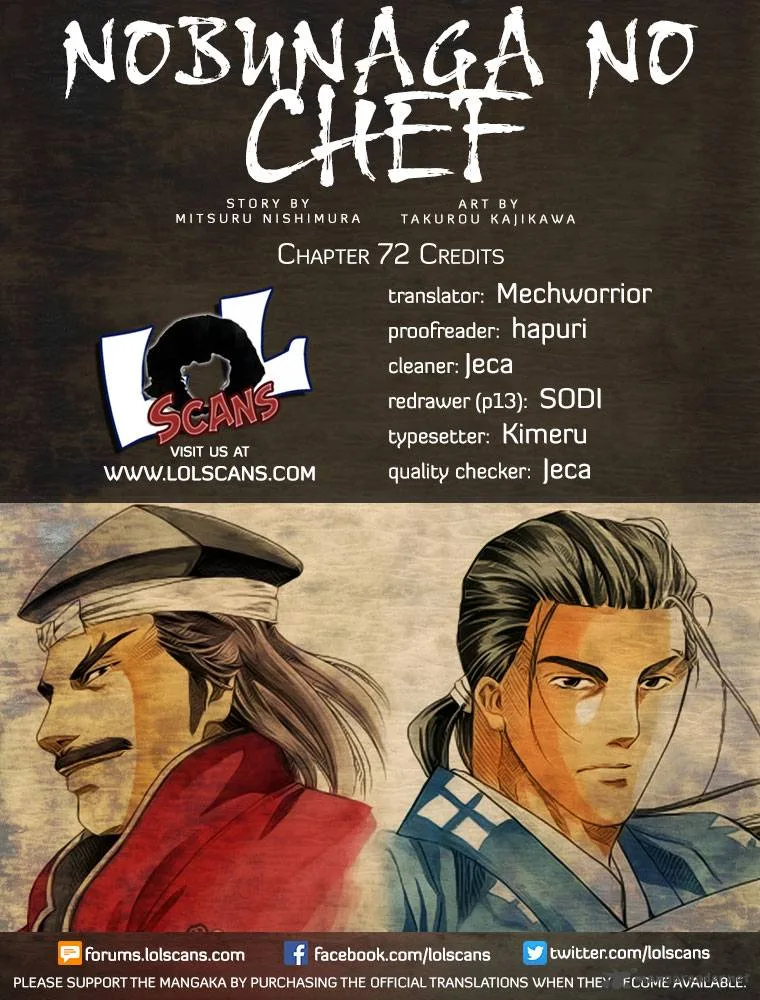 Nobunaga no Chef Chapter 72 page 3