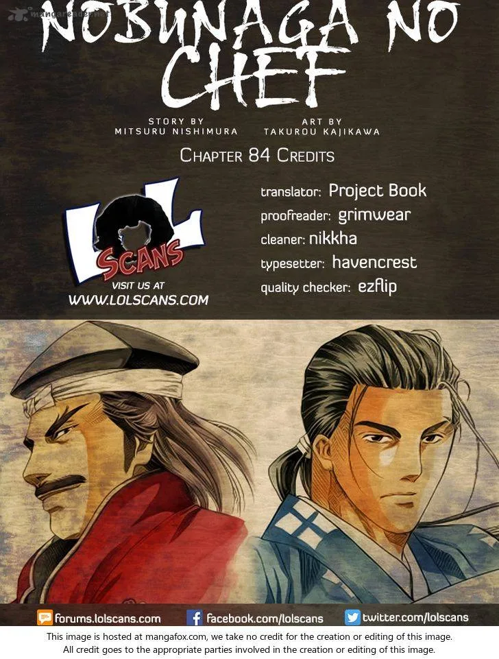 Nobunaga no Chef Chapter 84 page 1