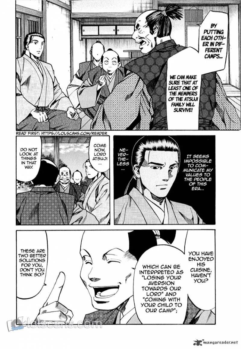 Nobunaga no Chef Chapter 87 page 14