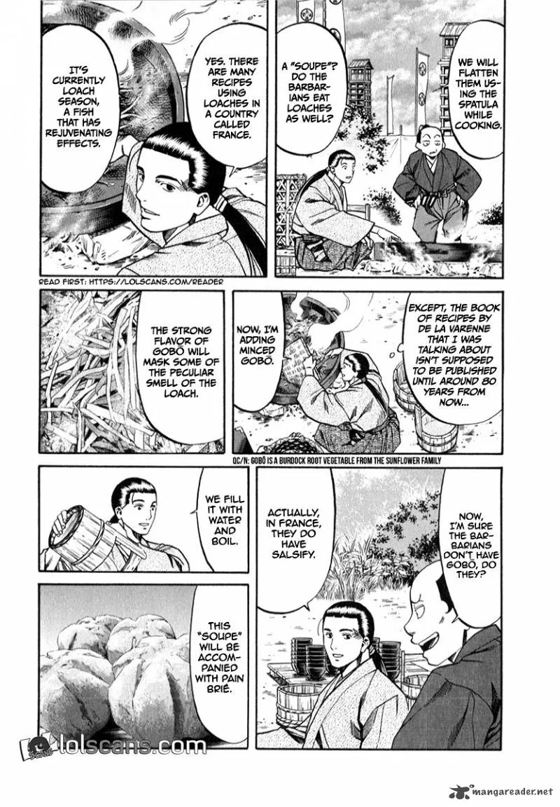 Nobunaga no Chef Chapter 88 page 13