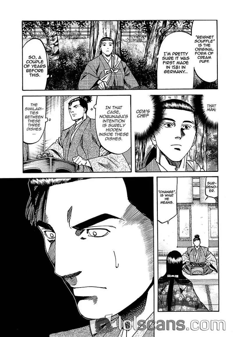Nobunaga no Chef Chapter 90 page 18