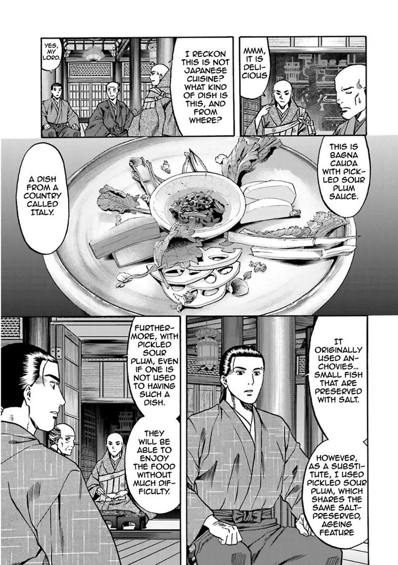 Nobunaga no Chef Chapter 98 page 9