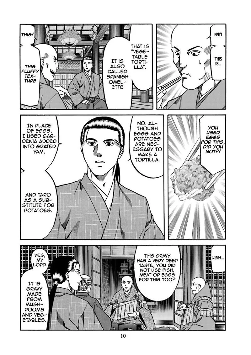 Nobunaga no Chef Chapter 98 page 10