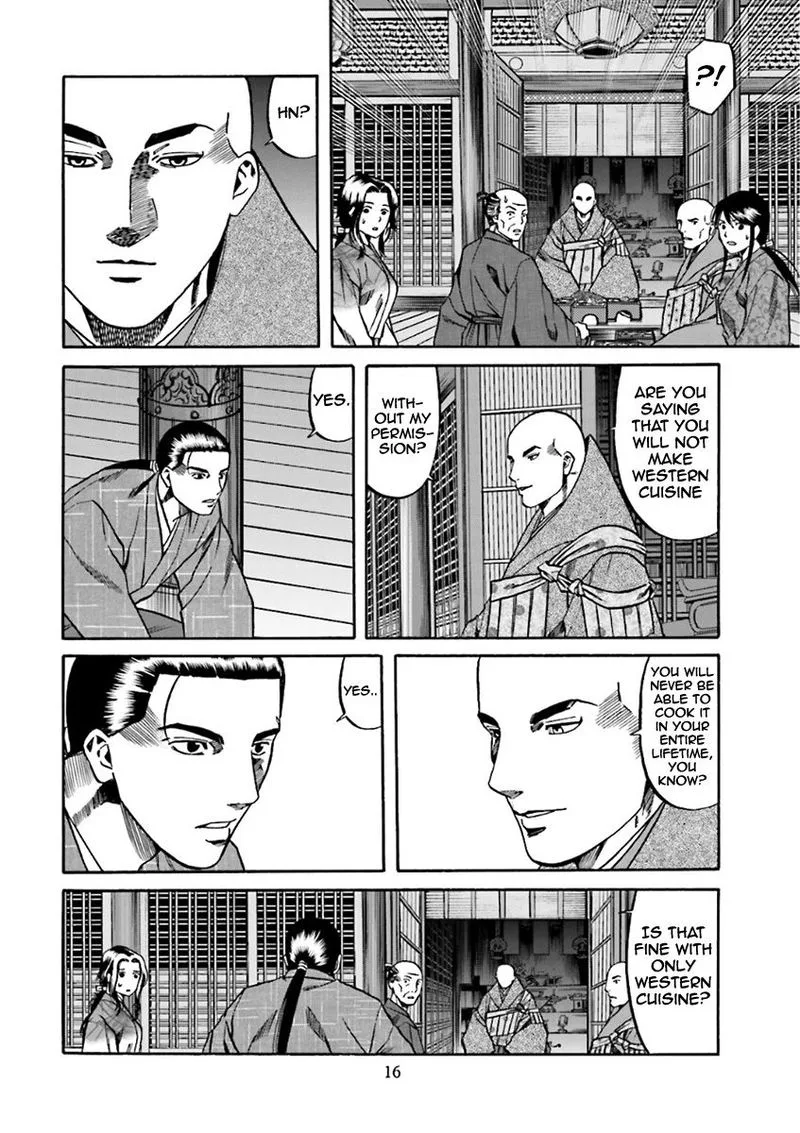 Nobunaga no Chef Chapter 98 page 16