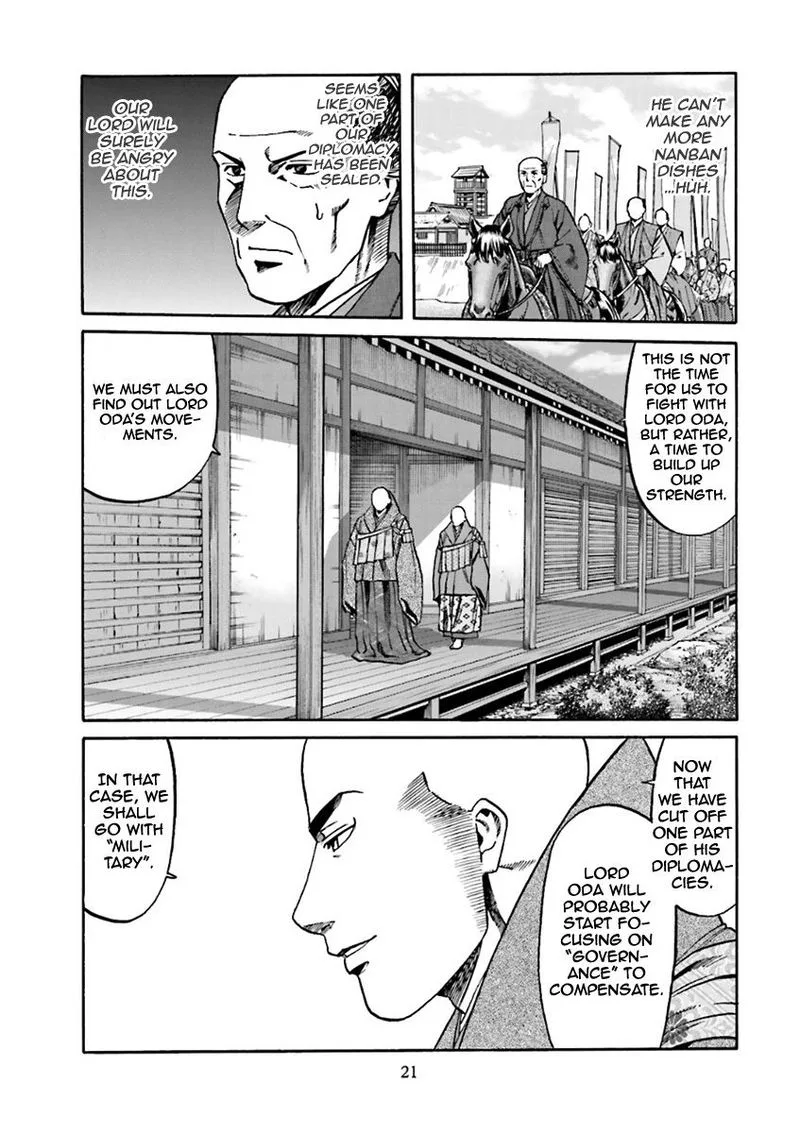 Nobunaga no Chef Chapter 98 page 21