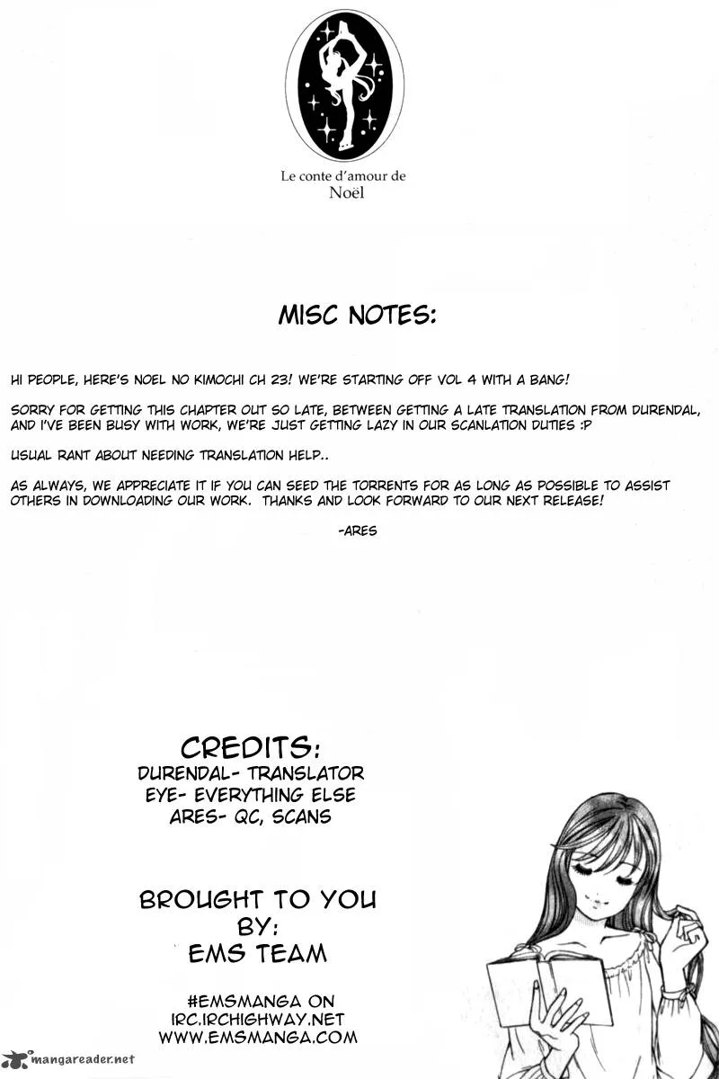 Noel no Kimochi Chapter 23 page 1