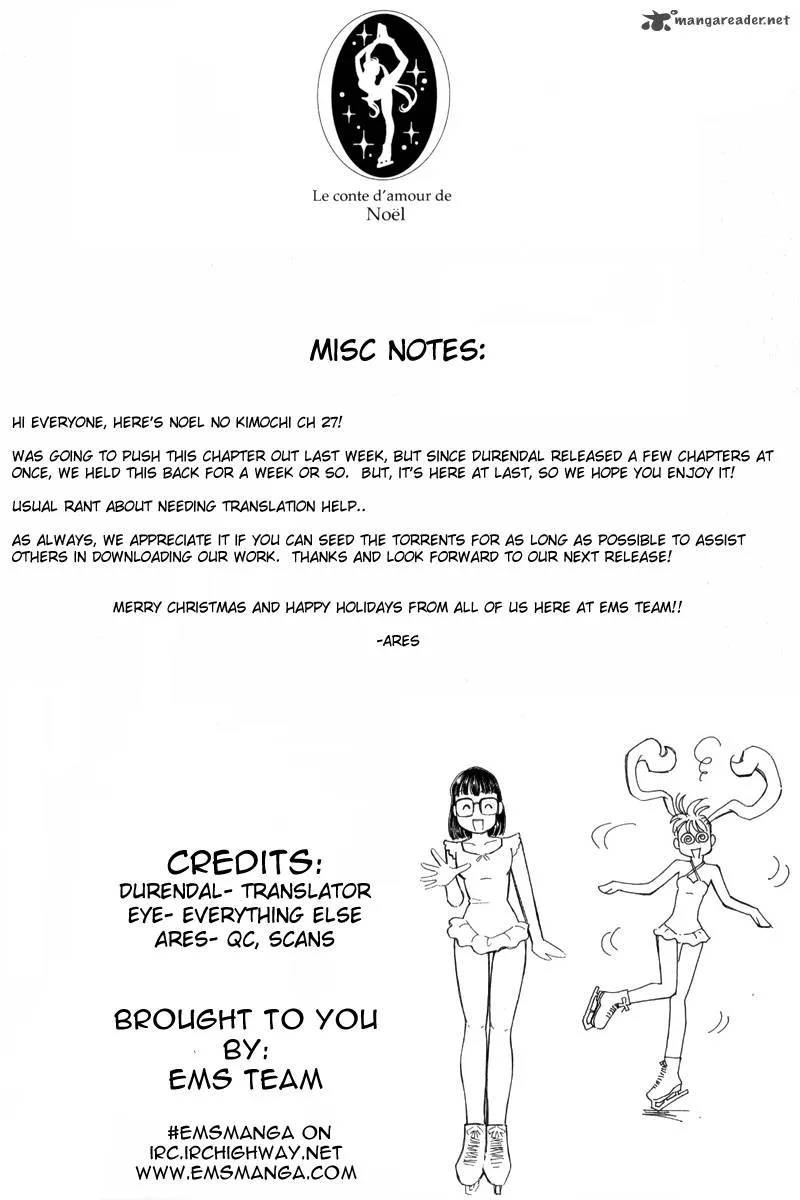 Noel no Kimochi Chapter 27 page 1