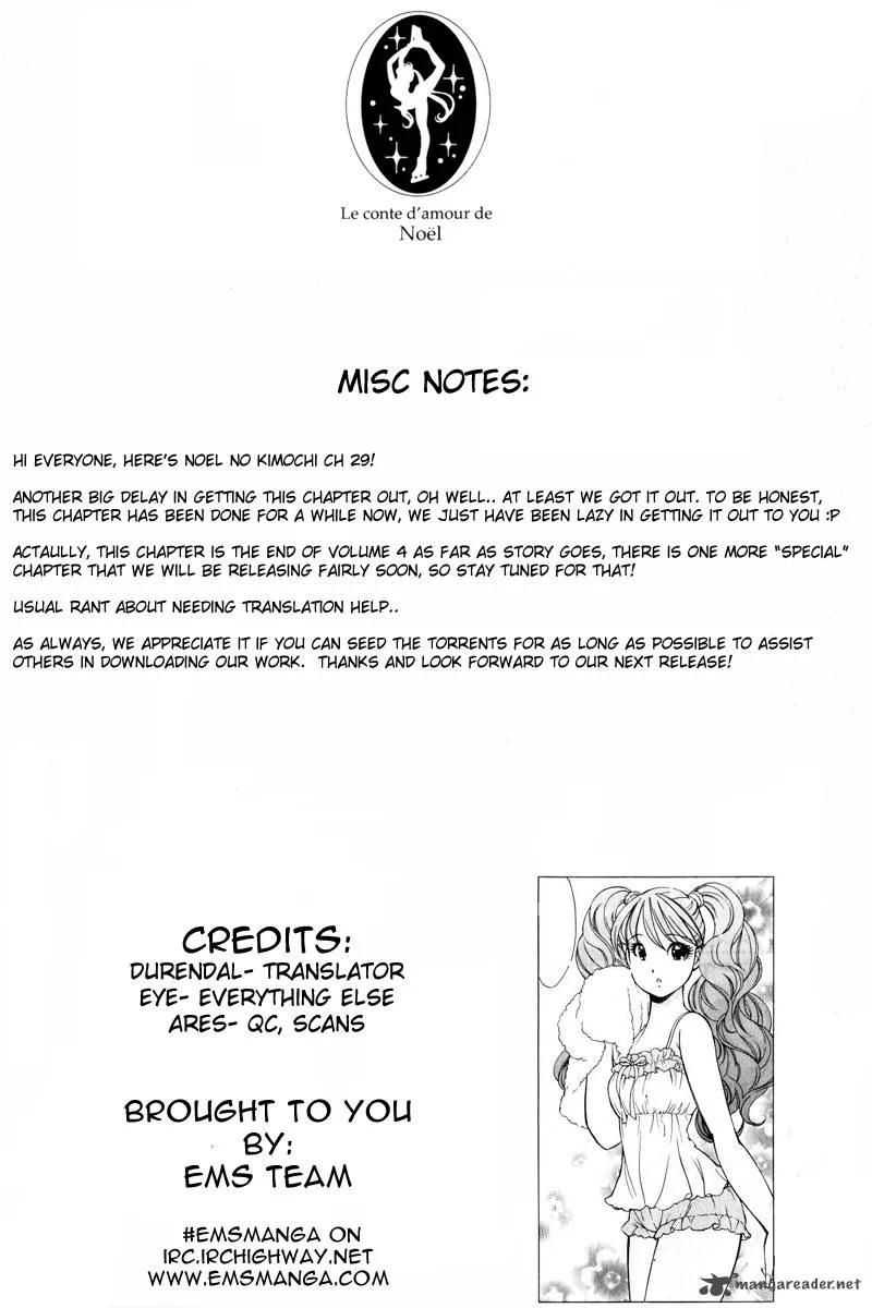 Noel no Kimochi Chapter 29 page 1