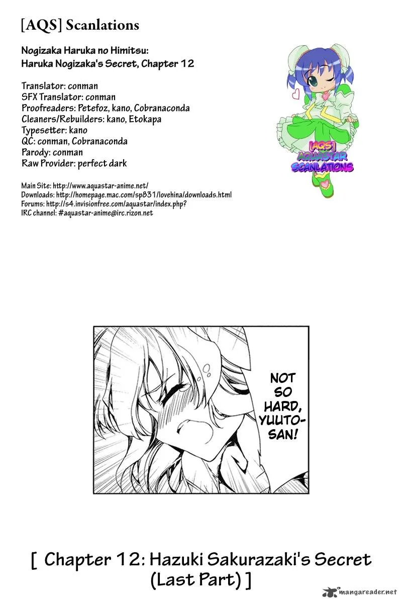 Nogizaka Haruka no Himitsu Chapter 12 page 1