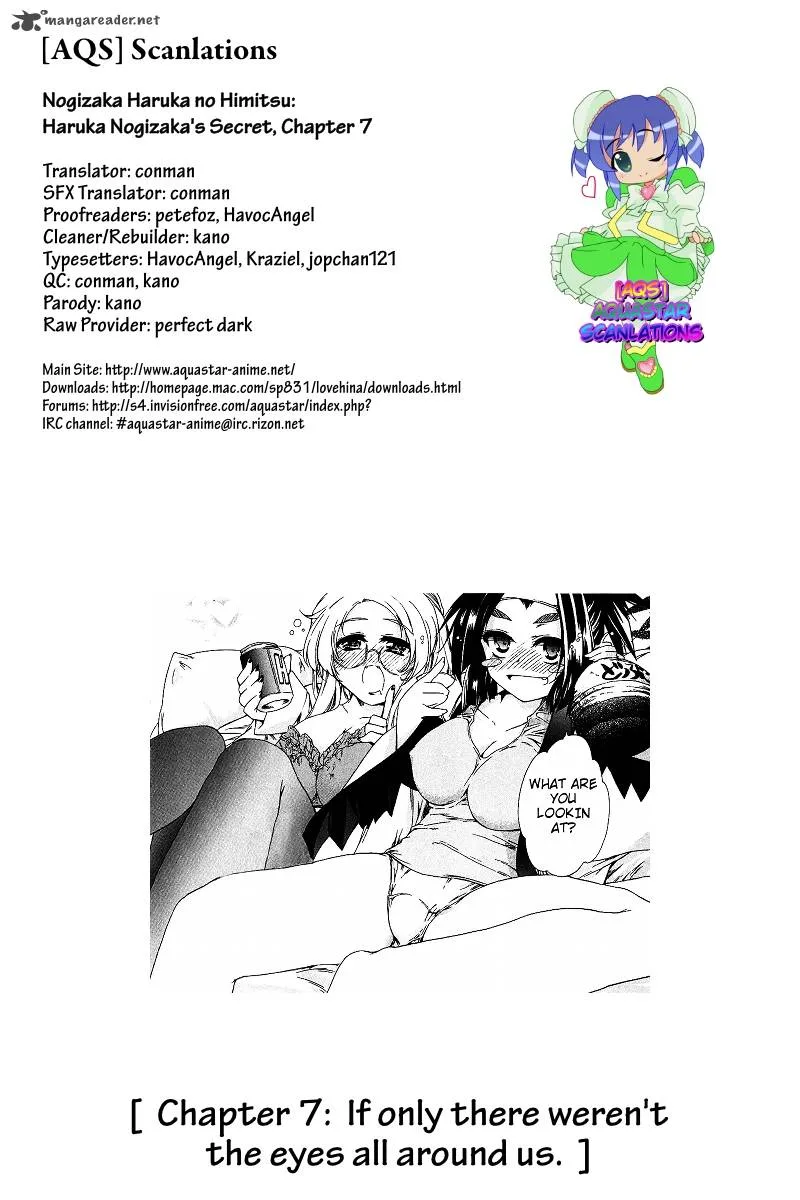 Nogizaka Haruka no Himitsu Chapter 7 page 1