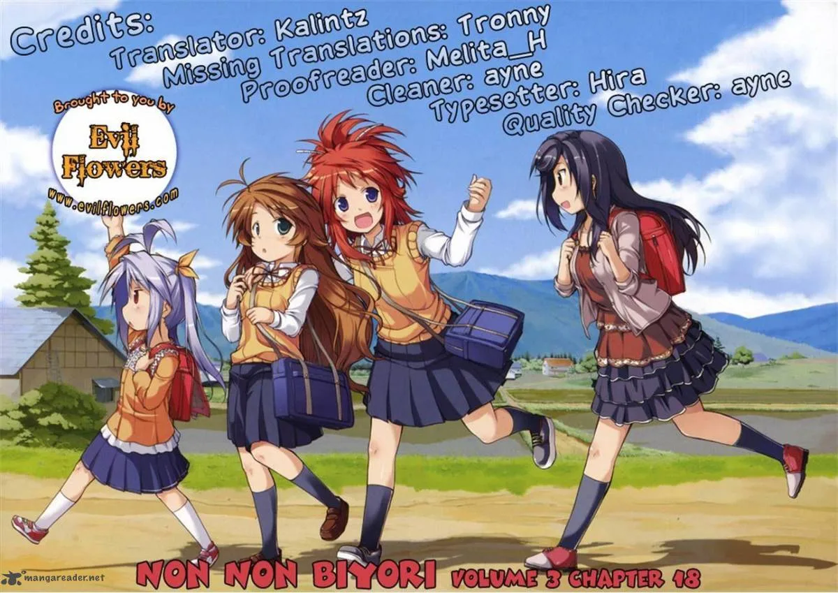 Non Non Biyori Chapter 18 page 22