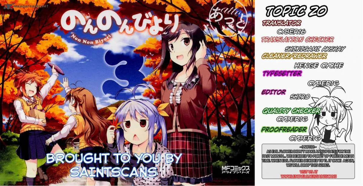 Non Non Biyori Chapter 20 page 1