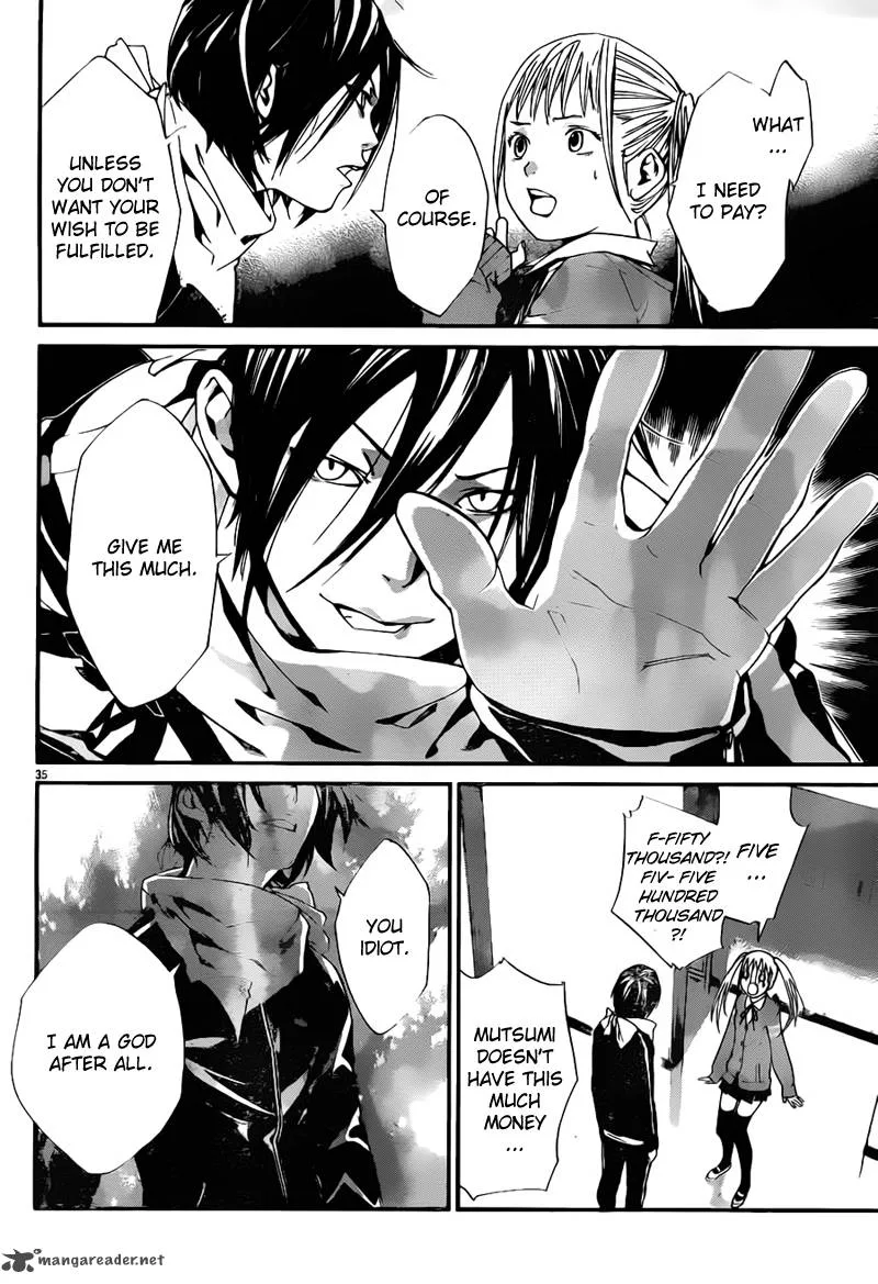 Noragami Chapter 1 page 35